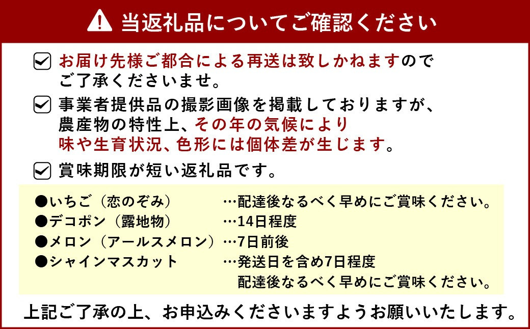 【2023年発送分 4回定期便】 宇城市産 旬の フルーツ 定期便