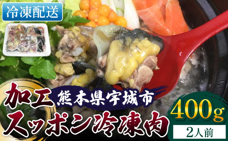 すっぽん 約400g すっぽん鍋 高級 簡単調理 すっぽん料理 スッポン スッポン鍋 加工 スッポン 冷凍肉 約400g