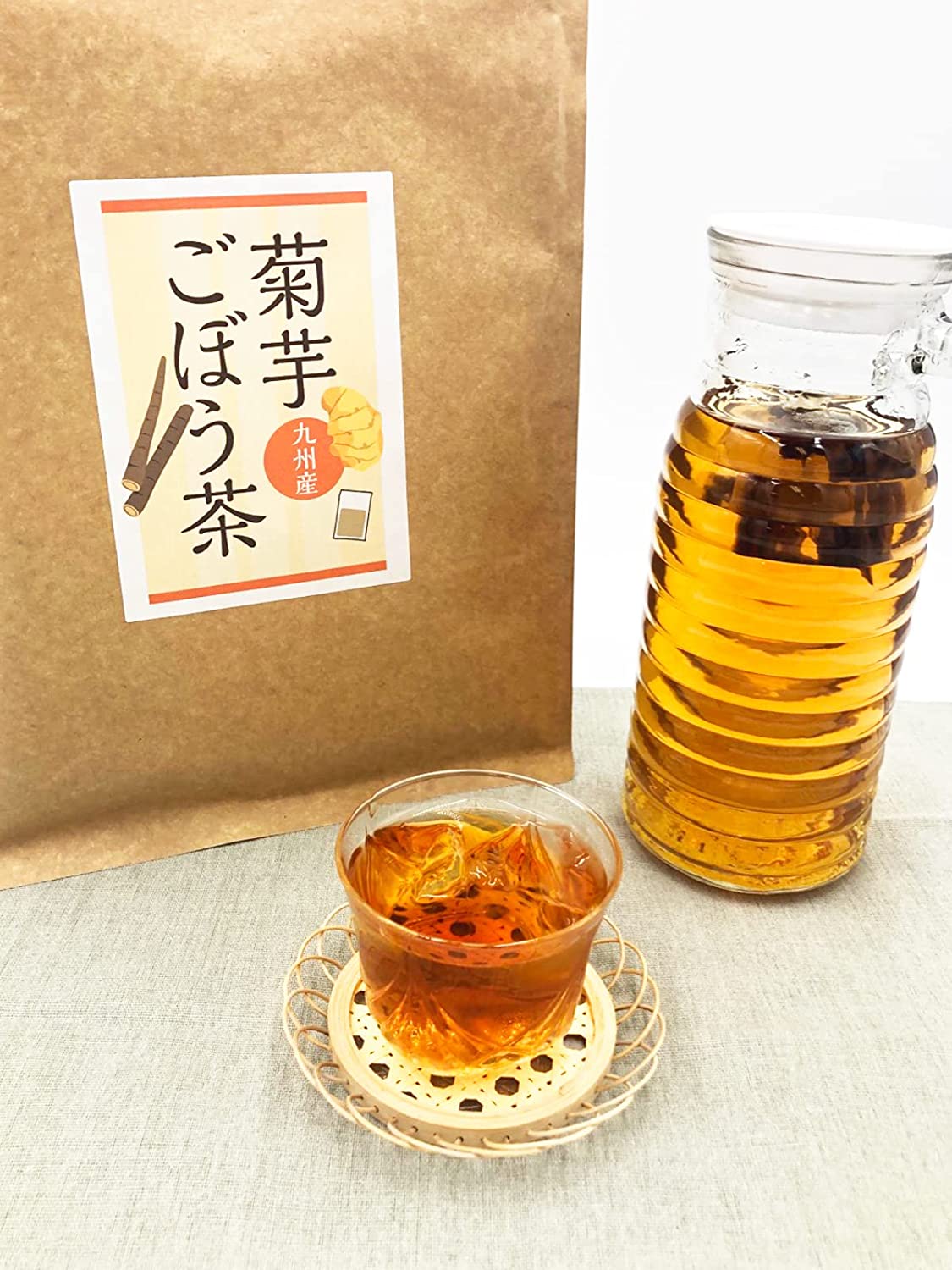 九州産 菊芋ごぼう茶 4袋 240包