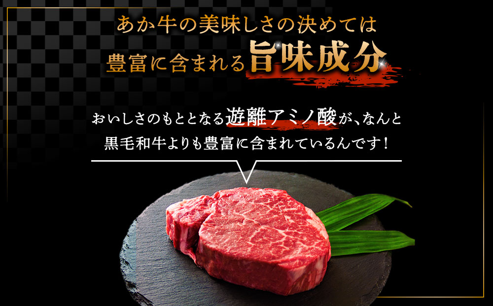  【フードロス削減】あか牛 シャトーブリアン ステーキ肉 200g×10枚 訳あり 希少部位 赤牛　国産和牛　2kg　和牛 肉 国産 牛肉 希少 高級 シャトーブリアン ステーキ ブランド牛 人気 美味しい 熊本県 阿蘇市