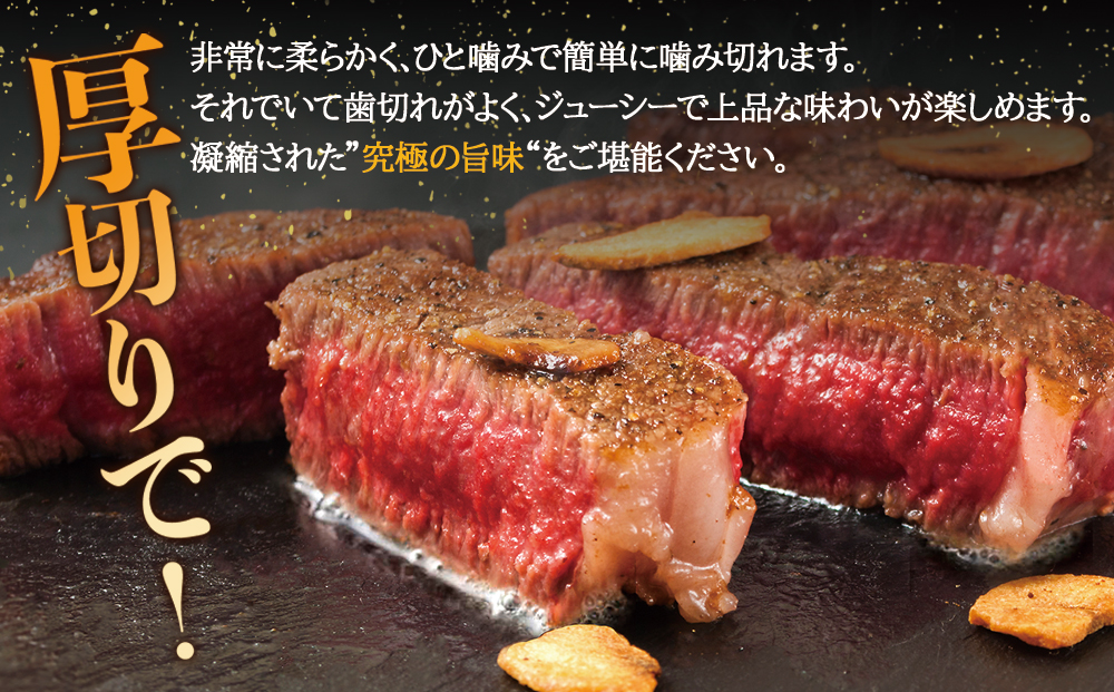  【フードロス削減】あか牛 シャトーブリアン ステーキ肉 200g×2枚 訳あり 希少部位 赤牛　国産和牛　400g　和牛 肉 国産 牛肉 希少 高級 シャトーブリアン ステーキ ブランド牛 人気 美味しい 熊本県 阿蘇市