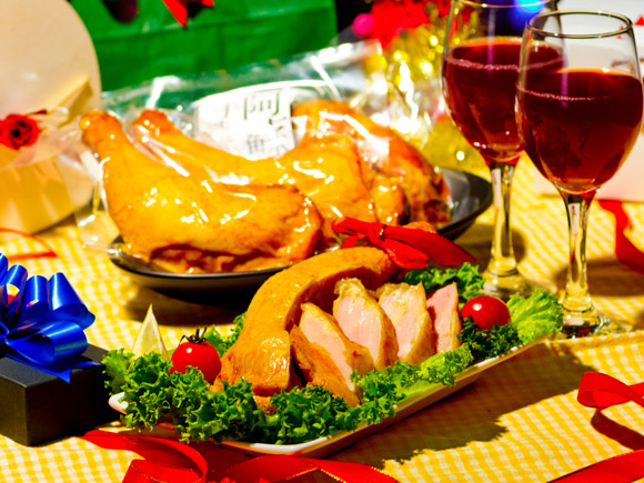 【2025クリスマス】 クリスマス限定 「ガトーショコラ＆骨付きチキン」