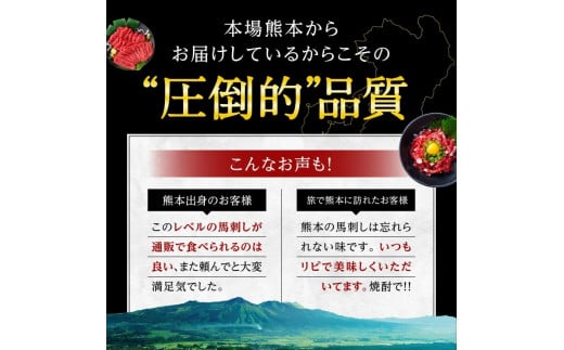 【熊本肥育】熊本馬刺しの真骨頂「大トロ」と定番セットの詰め合わせ 馬刺し 霜降り 赤身 たてがみ 馬肉 セット 食べ比べ 700g 醤油 熊本