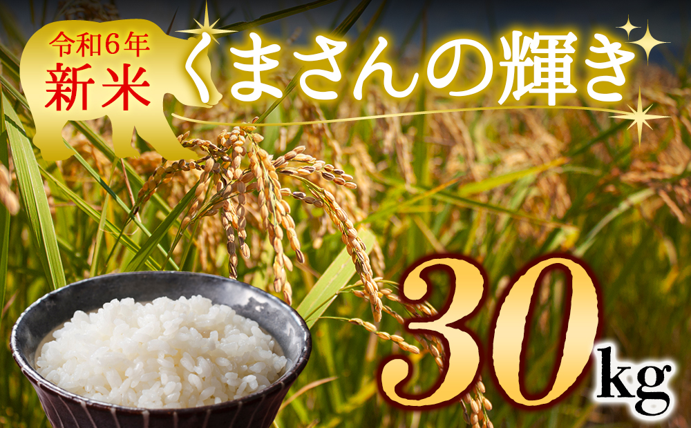 【令和6年度】 水穂やまだの新米　(くまさんの輝き）白米 30kg 熊本県 阿蘇市