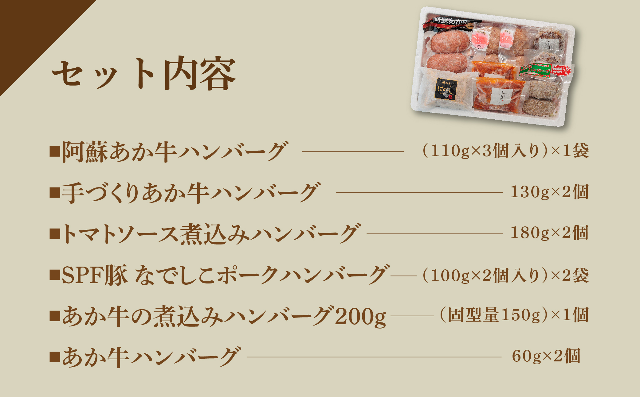 ハンバーグ バラエティーセット 6種類 約1.7kg あか牛 ポーク トマト 煮込み セット 詰め合わせ 食べ比べ 人気 美味しい 熊本 阿蘇