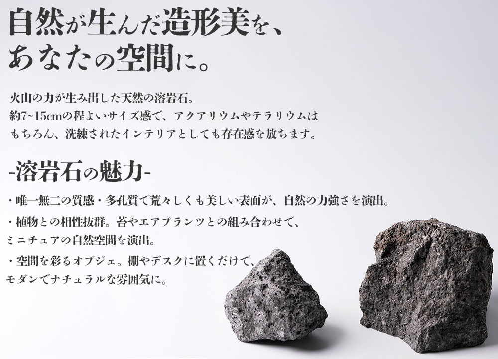 é¿èæº¶å²©ç³ ãµã€ãºã¯ãä»»ã3kgã»ããæº¶å²©ç³ çæŠå²© ã€ã³ããªã¢ ã¢ã¯ã¢ãªãŠã ãã©ãªãŠã é¿èåž