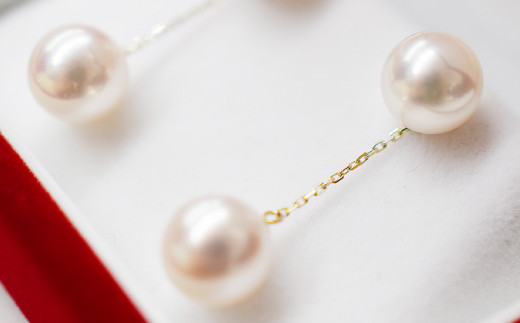 S085-226_倩èç£ ã¹ã¿ãããã¢ã¹ ããã«ããŒã« 7.5-8mm ãã³ã¯ ãããçç ïŒK18YGïŒ