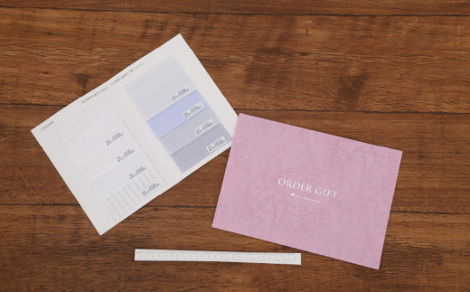 S069-048_メンズ オーダーシャツ チケット 綿50% ポリエステル50％