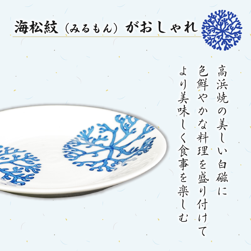 S026-019_高浜焼寿芳窯　復刻デザイン皿（6寸皿）2個セット