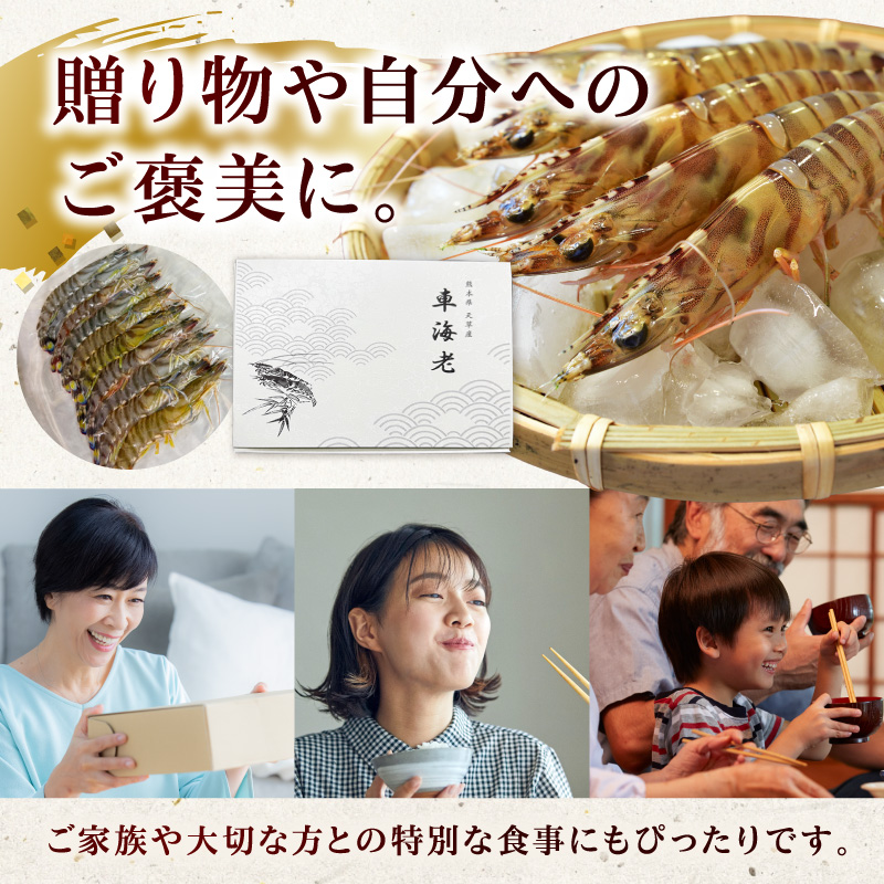 S187-001_生食可 活き〆急速冷凍車海老250g