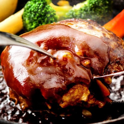 熊本県産 GI認証 くまもとあか牛100%使用 くまもとあか牛ハンバーグ 150g×6(美里町)【配送不可地域：離島】【1710690】