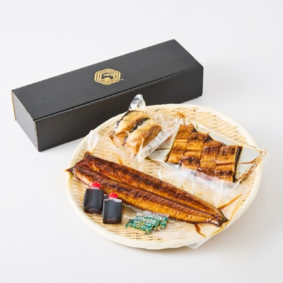 鰻の名店『うな雅』国産手焼き うなぎ蒲焼き1尾(長物)・鰻也(うなり)・どんぶり用蒲焼きギフトセット【配送不可地域：離島】【1748663】
