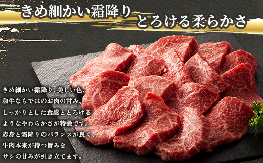 フジチク藤彩牛モモ焼肉用 400g(美里町)【配送不可地域：離島】【1644654】