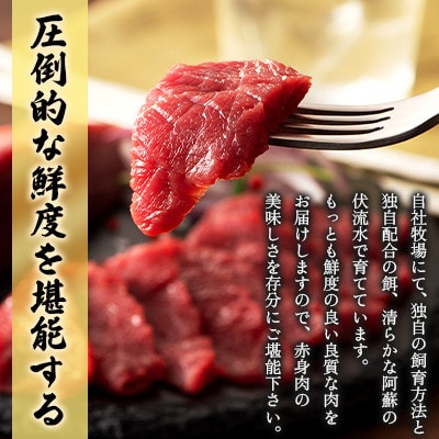 【毎月定期便】【全3回】フジチク国産馬刺しとユッケのセット合計310g(美里町)全3回【配送不可地域：離島】【4076598】