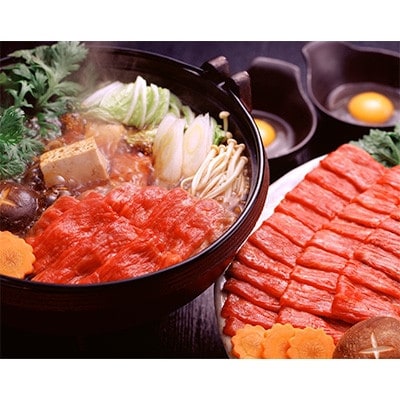 GI　くまもとあか牛　すきやき　500g(美里町)【配送不可地域：離島】【1727271】