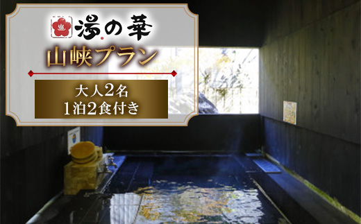 山峡(sankyo)プラン 大人2名 1泊2食付き【1730140】