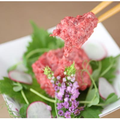 鮮馬刺しスライス3種セット(美里町)【配送不可地域：離島】【1622772】