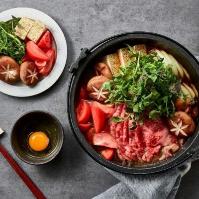 くまもと黒毛和牛 黒樺牛 A4〜A5等級 牛肉ローススライス すき焼き用 400g【杉本本店】美里町【配送不可地域：離島】【1617480】