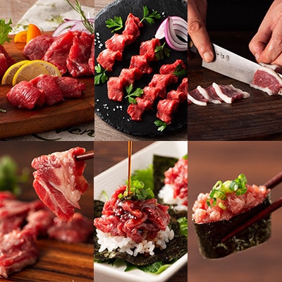 「熊本特産」フジチクオリジナル ふじ馬刺し堪能セット(美里町)【配送不可地域：離島】【1607947】