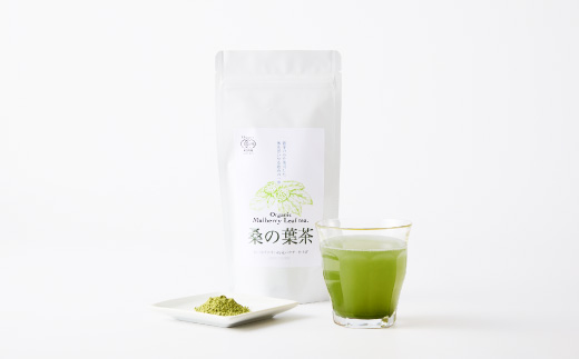 熊本県美里町産　有機栽培認証　桑の葉茶(100g×2個)【1219571】