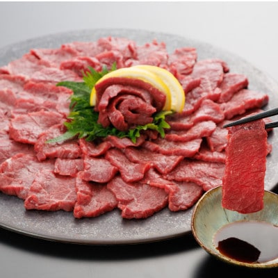 【熊本と畜】桜屋 上赤身馬刺し 500g【専用醤油付き150ml】(美里町)【配送不可地域：離島】【1619161】