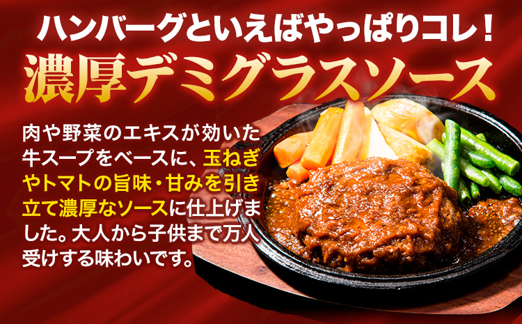 ハンバーグ 22個 国産のお肉使用！ 鶏肉不使用 温めるだけ 「通の贅沢ハンバーグ」濃厚デミグラスソース《7-14日以内に出荷予定(土日祝除く)》 牛 訳あり 小分け 早く届く