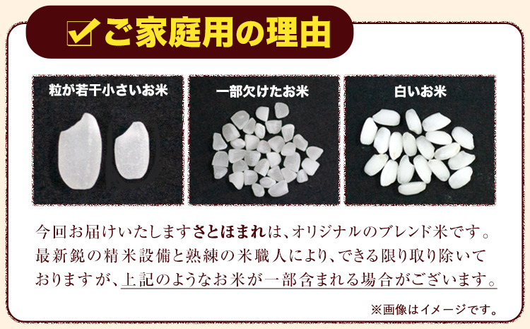 【3ヶ月定期便】熊本県産 さとほまれ 無洗米 ご家庭用 定期便 20kg 《申込み翌月から発送》熊本県 玉名郡 玉東町 米 こめ コメ ブレンド米 送料無料