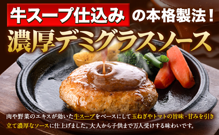 ハンバーグ 大容量！たっぷり 23個 入り 《30日以内に出荷予定(土日祝除く)》冷凍 大容量 23個 あか牛 国産 肉 牛肉 豚肉 鶏肉 クール便 温めるだけ 小分け 簡単 調理 特製 惣菜 デミグラスソース 湯煎 人気 子供 熊本県 玉東町