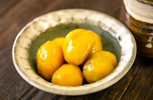 【数量限定】南関産栗の甘露煮 400g (100g×4袋) 熊本県 南関町産 和 栗 おせち 国産