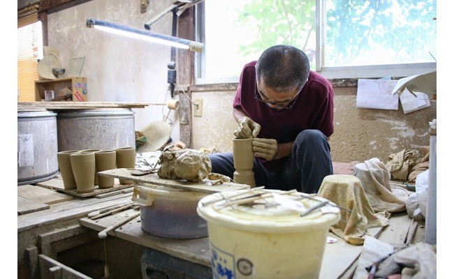 小代焼岱平窯 カップセットC