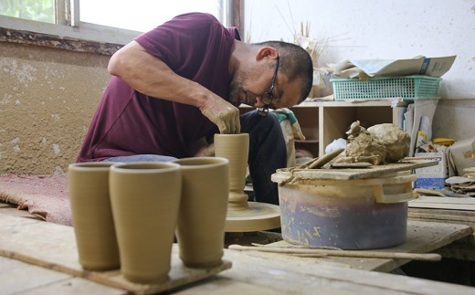 小代焼岱平窯 カップセットC