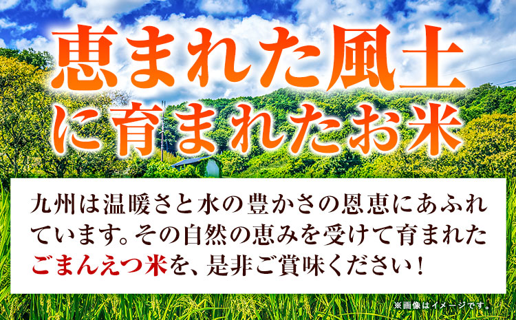 【12ヶ月定期便】訳あり 米 無洗米 ごまんえつ米 15kg 5kg×3袋 米 こめ 定期便 家庭用 備蓄 熊本県 長洲町 くまもと ブレンド米 熊本県産 訳あり 常温 配送 《お申込み翌月から出荷》