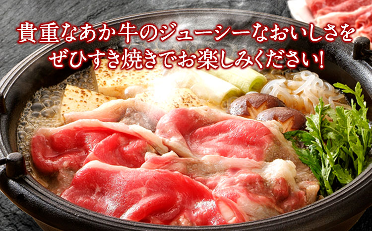 肥後のあか牛 すき焼き用 1000g 長洲501 熊本 特産 あか牛《30日以内に出荷予定(土日祝除く)》