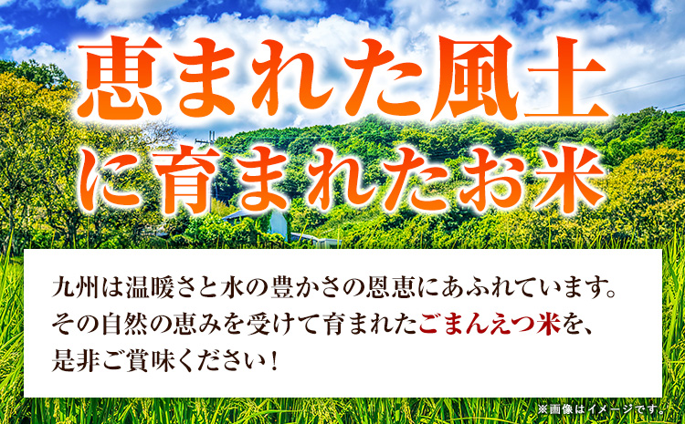 【2ヶ月定期便】 米 無洗米 ごまんえつ米 10kg 5kg×2袋 米 こめ 定期便 家庭用 備蓄 熊本県 長洲町 くまもと ブレンド米 熊本県産 訳あり 常温 配送 《お申込み翌月から出荷》