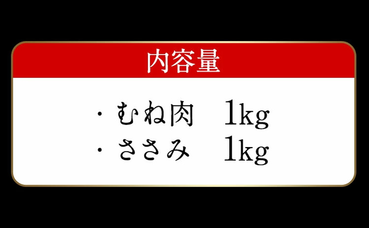 天草大王 ヘルシーセット(加熱用) 2kg 《60日以内に出荷予定(土日祝除く)》 むね肉 ささみ 熊本県産 長洲町