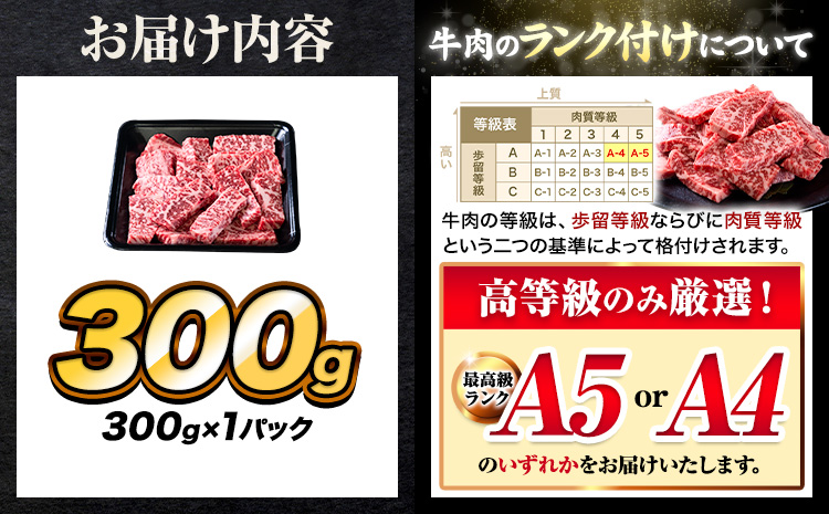 牛肉 A4～A5等級 黒毛和牛 切り落とし くまもと黒毛和牛 上 ロース 焼肉切り落とし 300g 《30日以内に出荷予定(土日祝除く)》熊本県 長洲町 上ロース 焼肉用 焼肉 肉 お肉 和牛 A5 A4 300g 小分け リブロース サーロイン