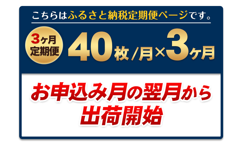 3ヶ月定期便】訳あり一番摘み有明海産海苔40枚 《お申込み月の翌月から出荷開始》熊本県産（有明海産）全形40枚入り 長洲町|JALふるさと納税 |JALのマイルがたまるふるさと納税サイト