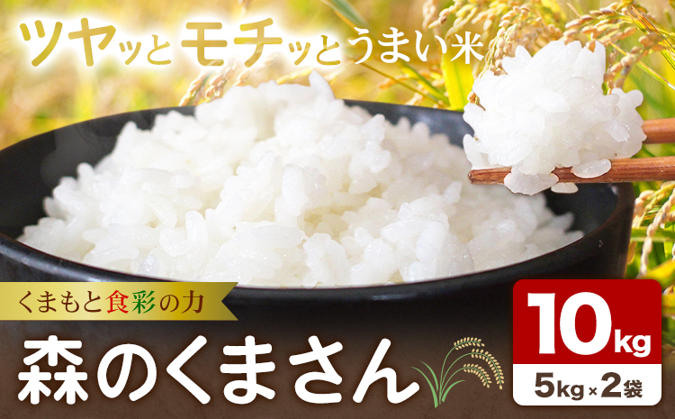 令和7年産 米 森のくまさん 10kg くまもと食彩の力《60日以内に出荷予定(土日祝除く)》熊本県 長洲町 お米 こめ コメ