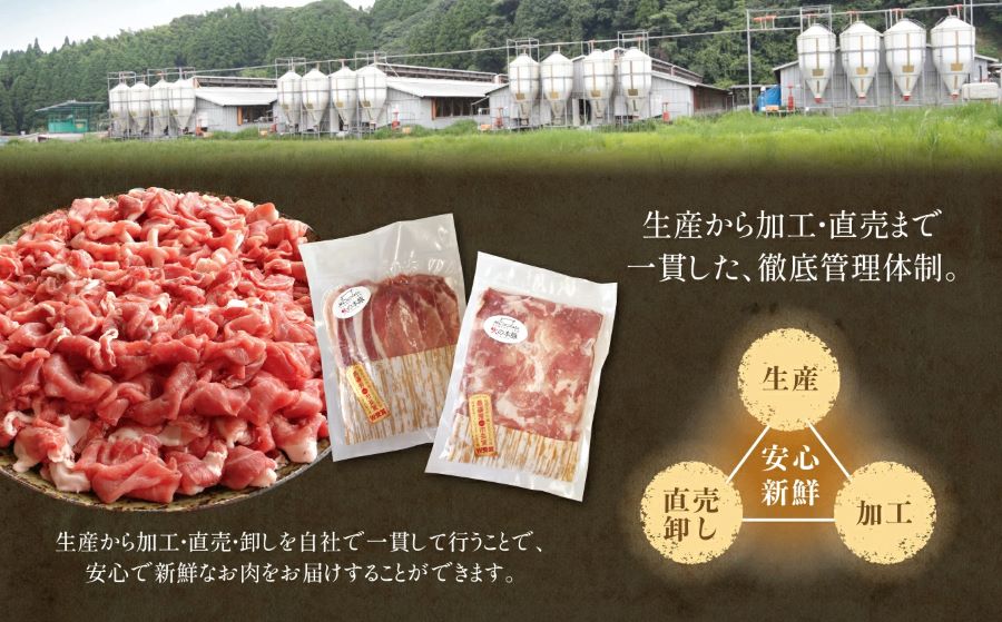 火の本豚 豚バラ ブロック 角煮用 1kg（500g×2パック） | 熊本県 和水町 くまもと なごみまち 豚肉 肉 豚バラ ブロック ブロック肉 ブランド肉 地域ブランド 火の本豚 500g 2パック 1000g