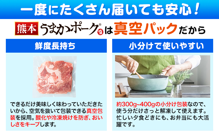 【12ヶ月定期便】豚肉 切り落とし 切り落とし 2セット 1.8kg 豚 細切れ こま切れ 豚こま 豚小間切れ 豚しゃぶ 小分け 訳あり 訳有 うまかポーク 傷 規格外 ぶた肉 ぶた 真空パック 数量限定 簡易包装 冷凍 定期便 《申し込み翌月から発送》