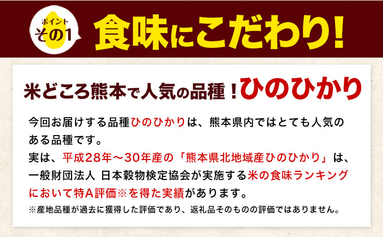 令和7年産 【3ヶ月定期便】 無洗米 米 ひのひかり 5kg《お申込み翌月から出荷》熊本県 大津町 国産 熊本県産 無洗米 送料無料 ヒノヒカリ こめ お米