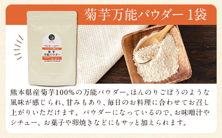 菊芋パウダーセット ヨーグルト用菊芋パウダー【ビーツ&ビーツ】《30日以内に出荷予定(土日祝除く)》熊本県 大津町 菊芋パウダー FSSC22000取得 株式会社阿蘇自然の恵み総本舗