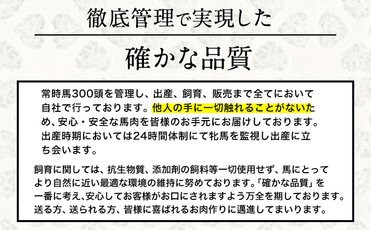 馬とろ 150g×3袋 馬刺 国産 熊本肥育 冷凍 肉 牛肉よりヘルシー 馬肉 予約 熊本県大津町《30日以内に出荷予定(土日祝除く)》