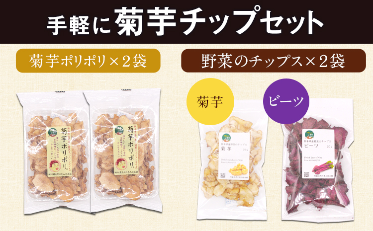 手軽に菊芋チップセット レシピ付き チップ【菊芋&ビーツ】《30日以内に出荷予定(土日祝除く)》熊本県 大津町 菊芋 FSSC22000取得 ビーツ 株式会社阿蘇自然の恵み総本舗