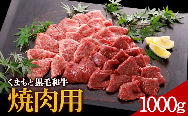 牛肉 くまもと黒毛和牛 焼肉用 1000g 株式会社KAM Brewing《30日以内に出荷予定(土日祝除く)》