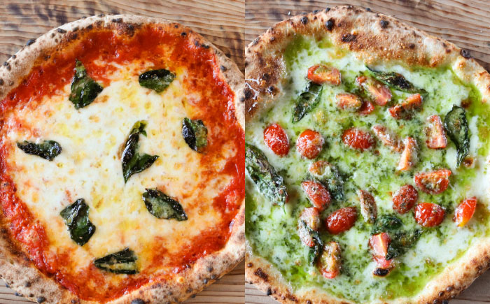 【 ナポリピッツァ専門店が作る薪窯焼き 冷凍 ピッツァセット 】王道 マルゲリータ ×2枚、フレッシュトマトとバジルソースでさっぱり マルゲリータ・ビアンカ ×1枚【堀川ピッツァ】 [BHBV013]