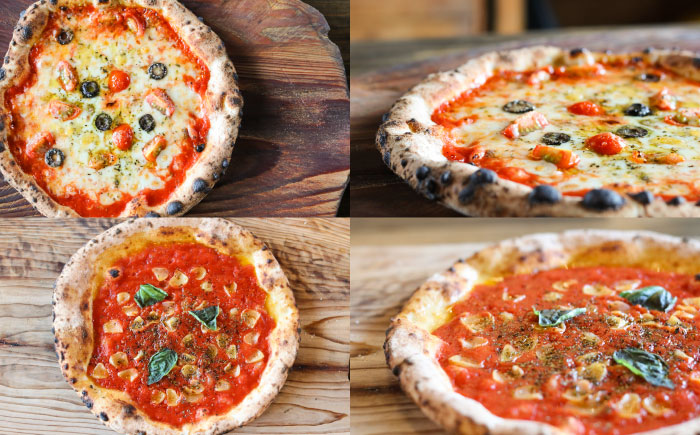 【ナポリピッツァ専門店が作る薪窯焼き冷凍ピッツァセット】 贅沢8種 食べ比べ セット 合計8枚（各種1枚）約2.57kg【堀川ピッツァ】 [BHBV016]