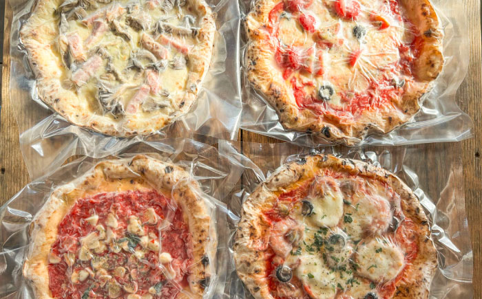 【ナポリピッツァ専門店が作る薪窯焼き冷凍ピッツァセット】 贅沢8種 食べ比べ セット 合計8枚（各種1枚）約2.57kg【堀川ピッツァ】 [BHBV016]