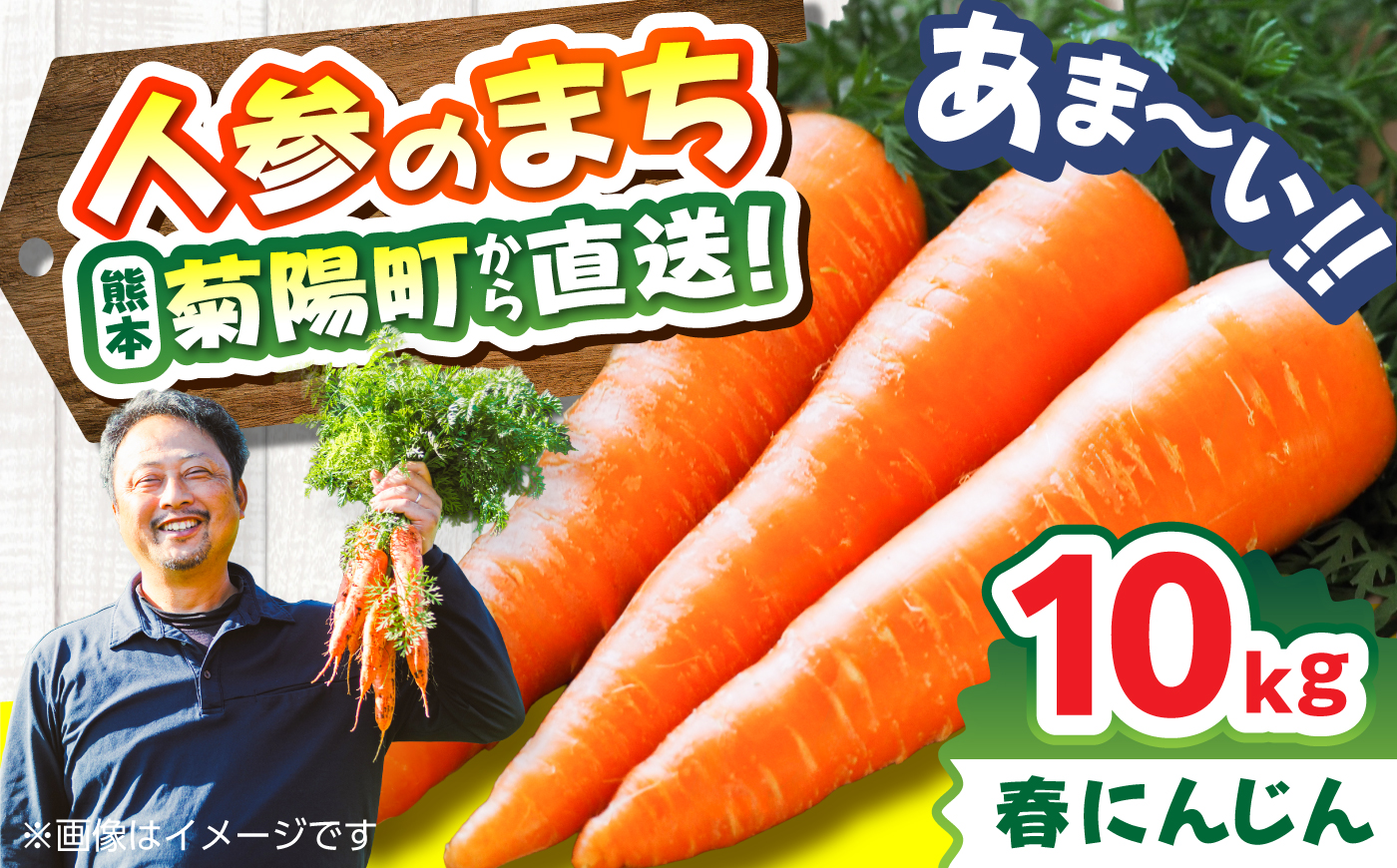 菊陽春にんじん 秀品 10kg / にんじん アロマレッド 翔彩 菊陽にんじん 西洋にんじん ニンジン 人参 野菜 熊本 菊陽 【マツモト：ファーム】 [BHDH003]