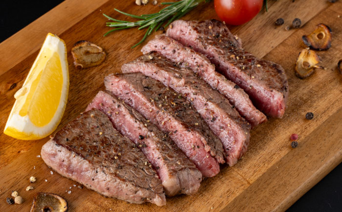 熊本県産 あか牛 ミニステーキ 約480g / ランプ 牛肉 あか牛 赤牛 牛肉 ステーキ ミニステーキ 熊本県【合同会社 たべたせいか】 [BHBY010]